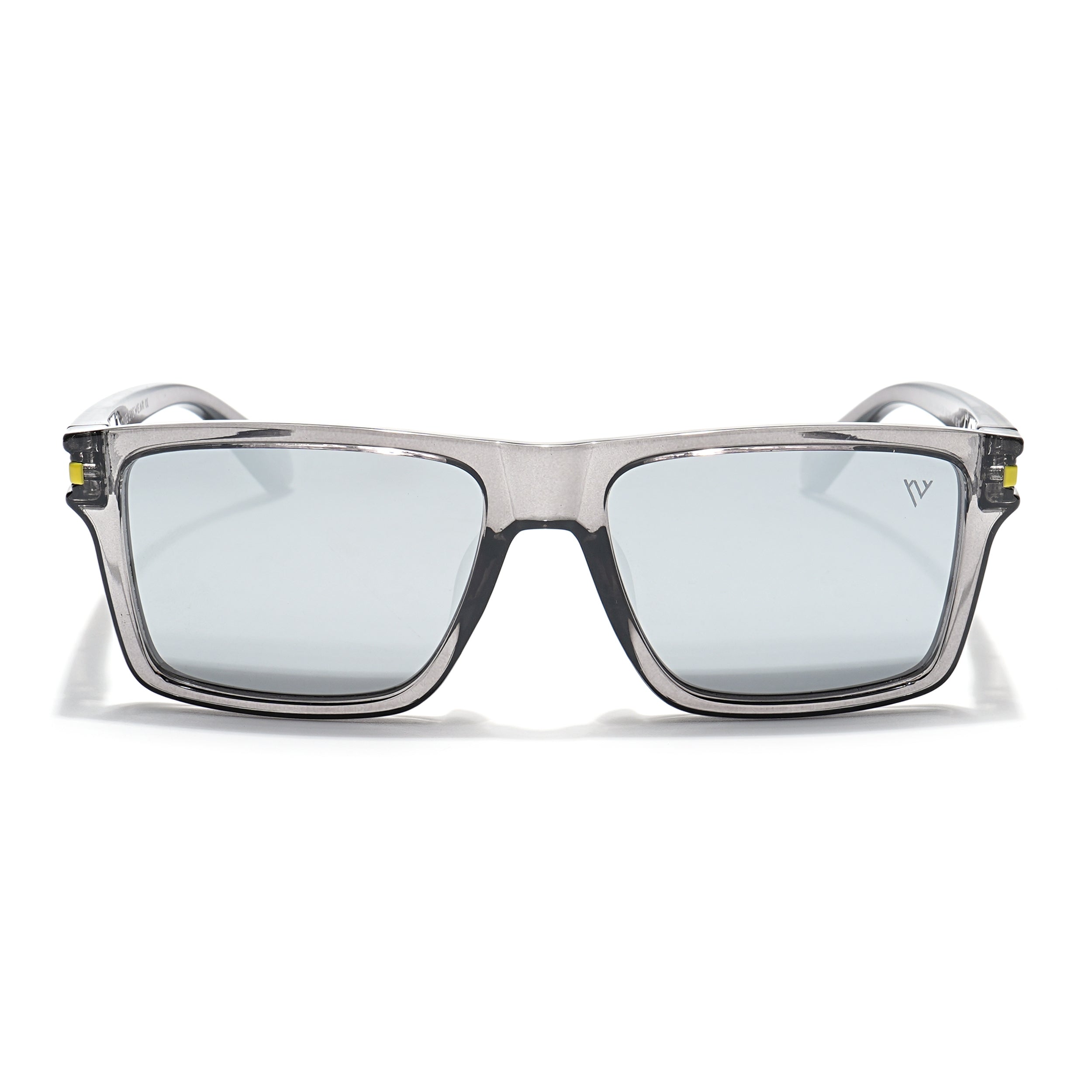 Voyage Select Square Sunglasses (Grey Lens | Transparent Grey Frame - SLPMG6306)