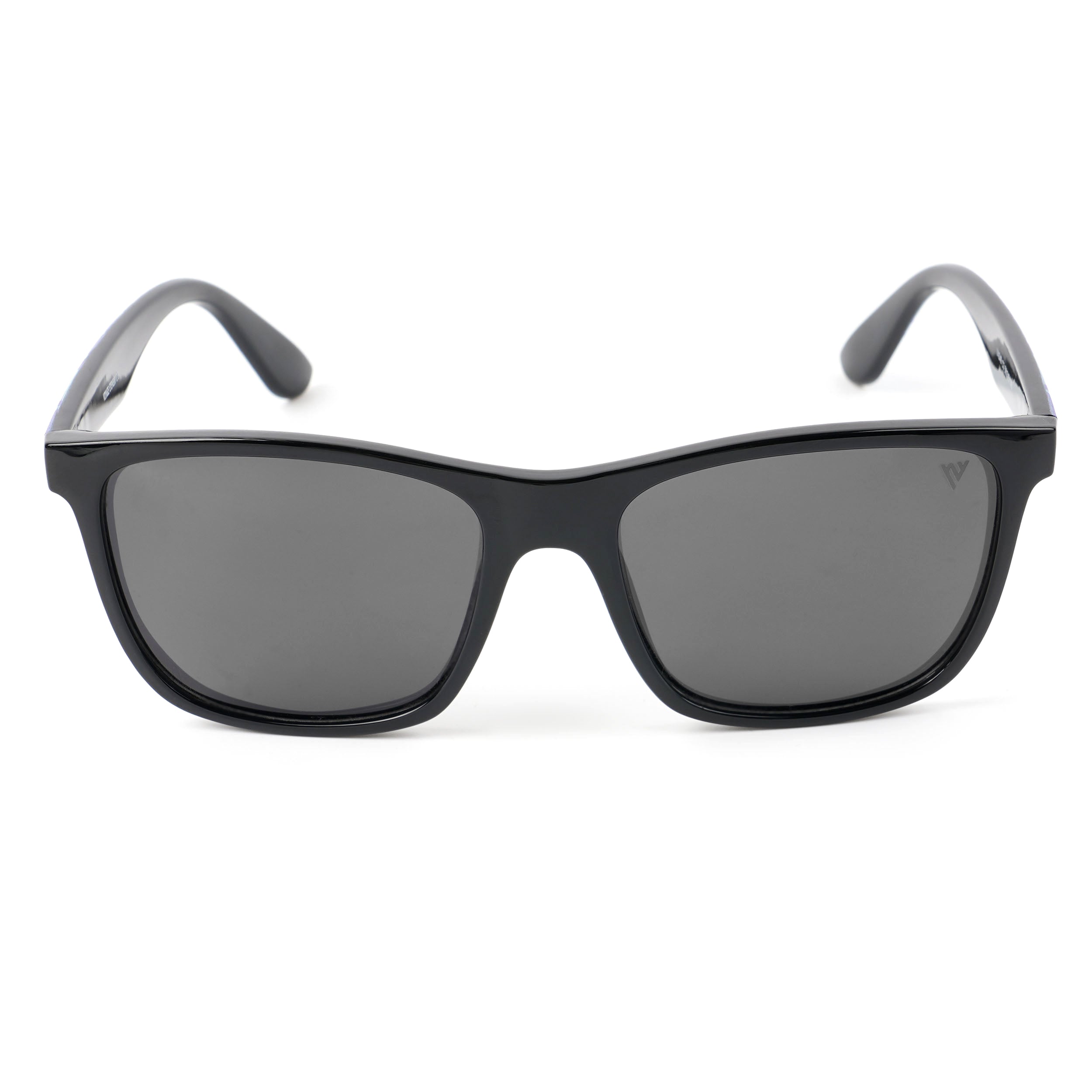 Square Polarized Sunglasses (Black Lens | Black Frame - PMG4814)