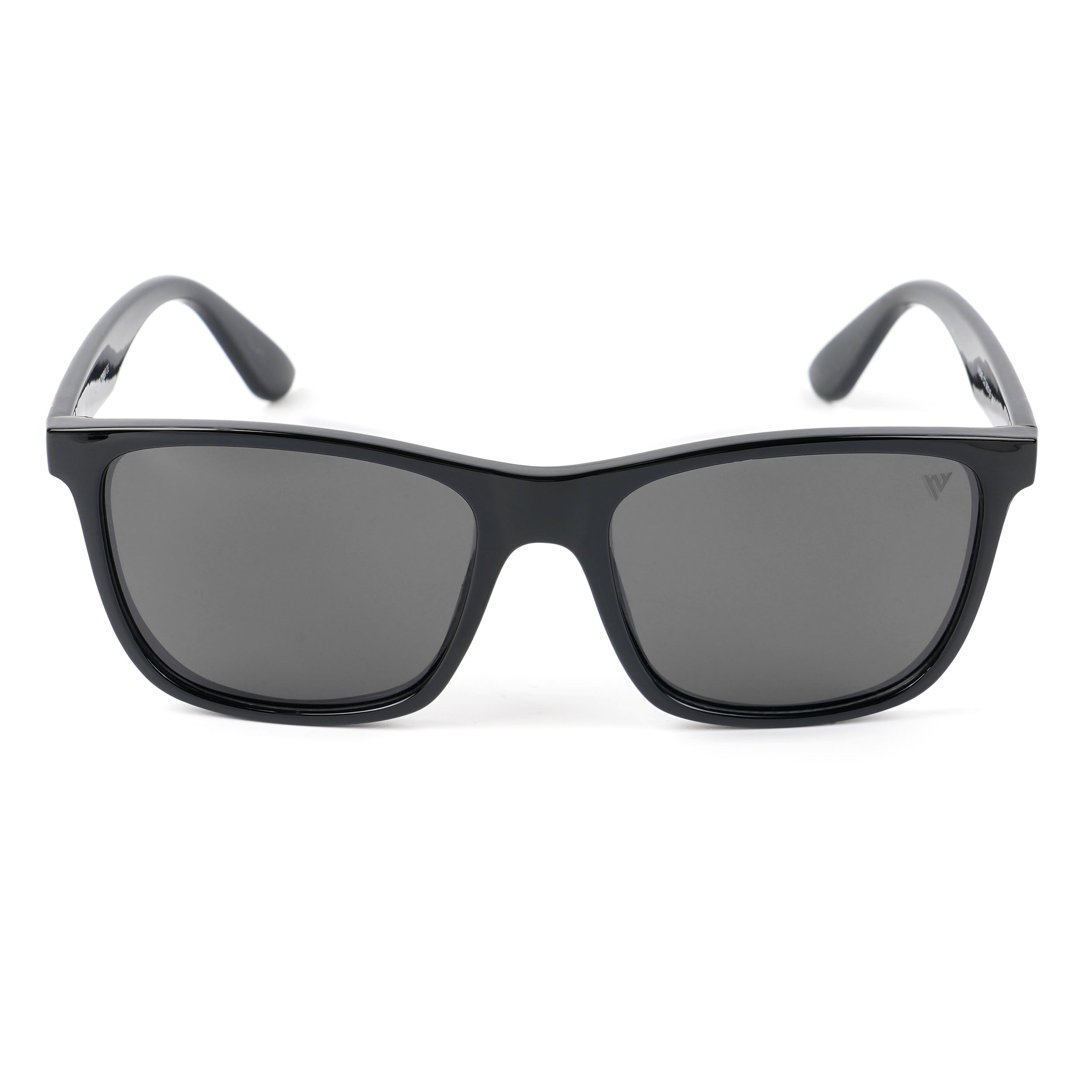 Square Polarized Sunglasses (Black Lens | Black Frame - PMG4815)