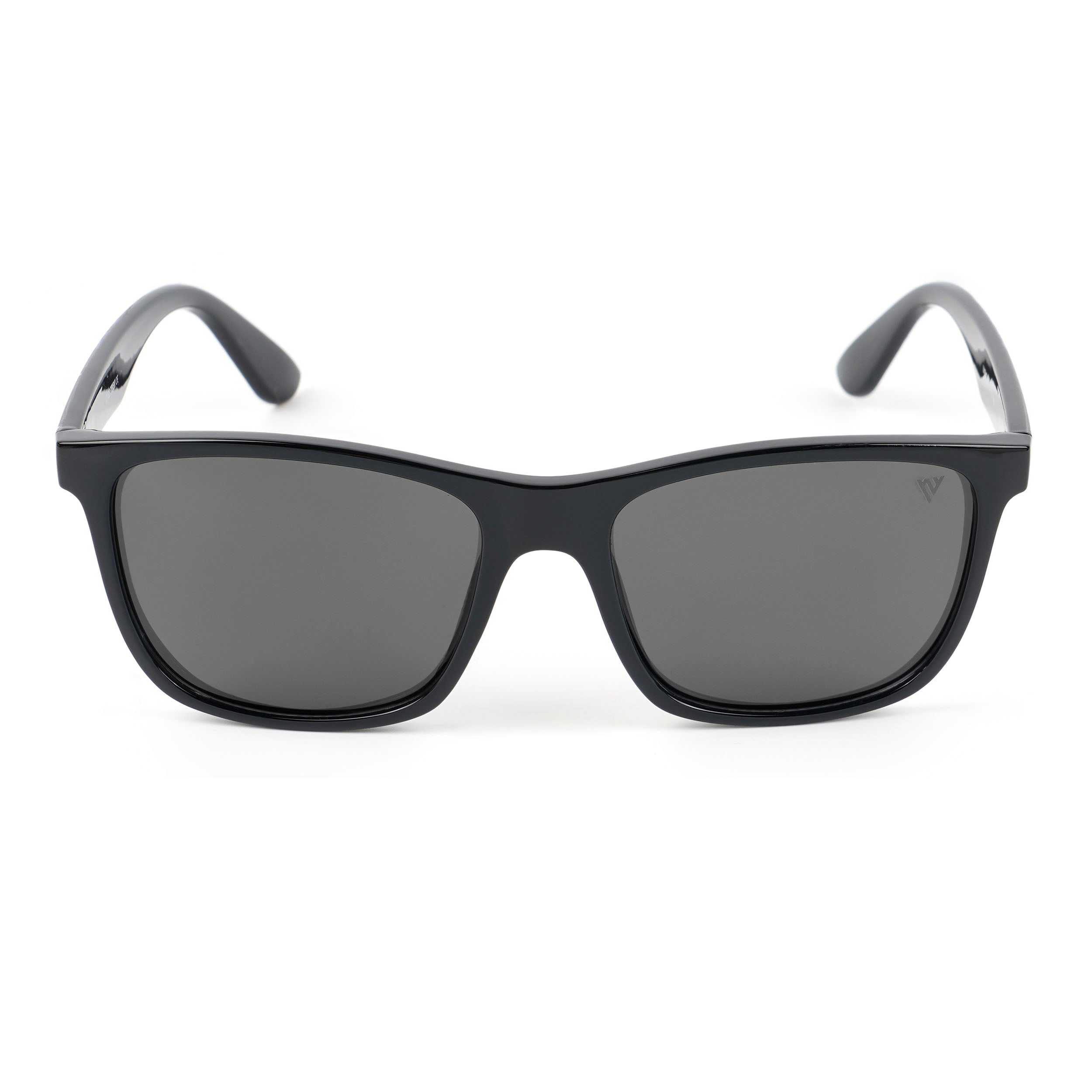 Square Polarized Sunglasses (Black Lens | Black Frame - PMG4816)