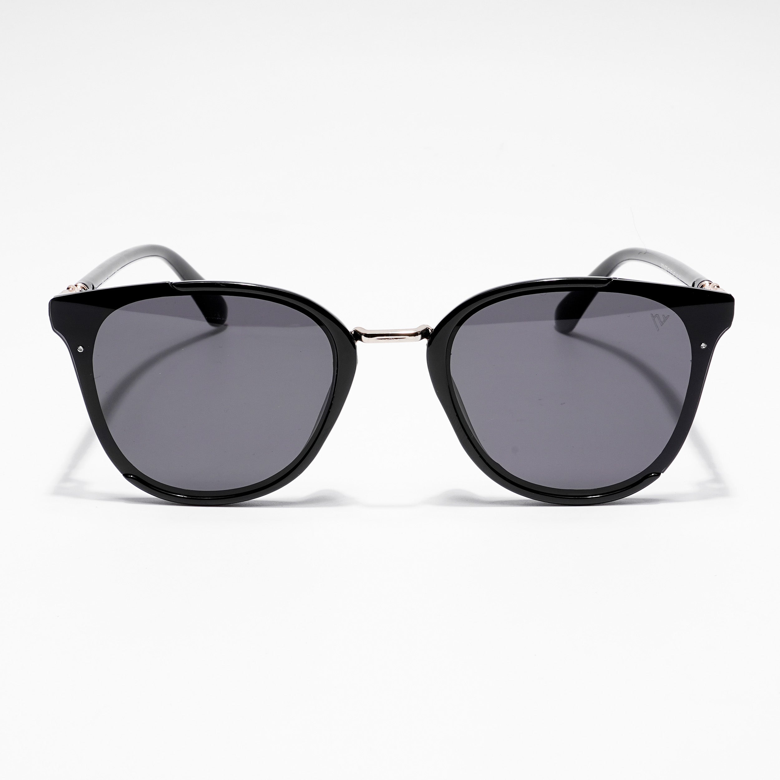 Voyage Cateye Sunglasses for Women (Black Lens | Black Frame - MG3175)