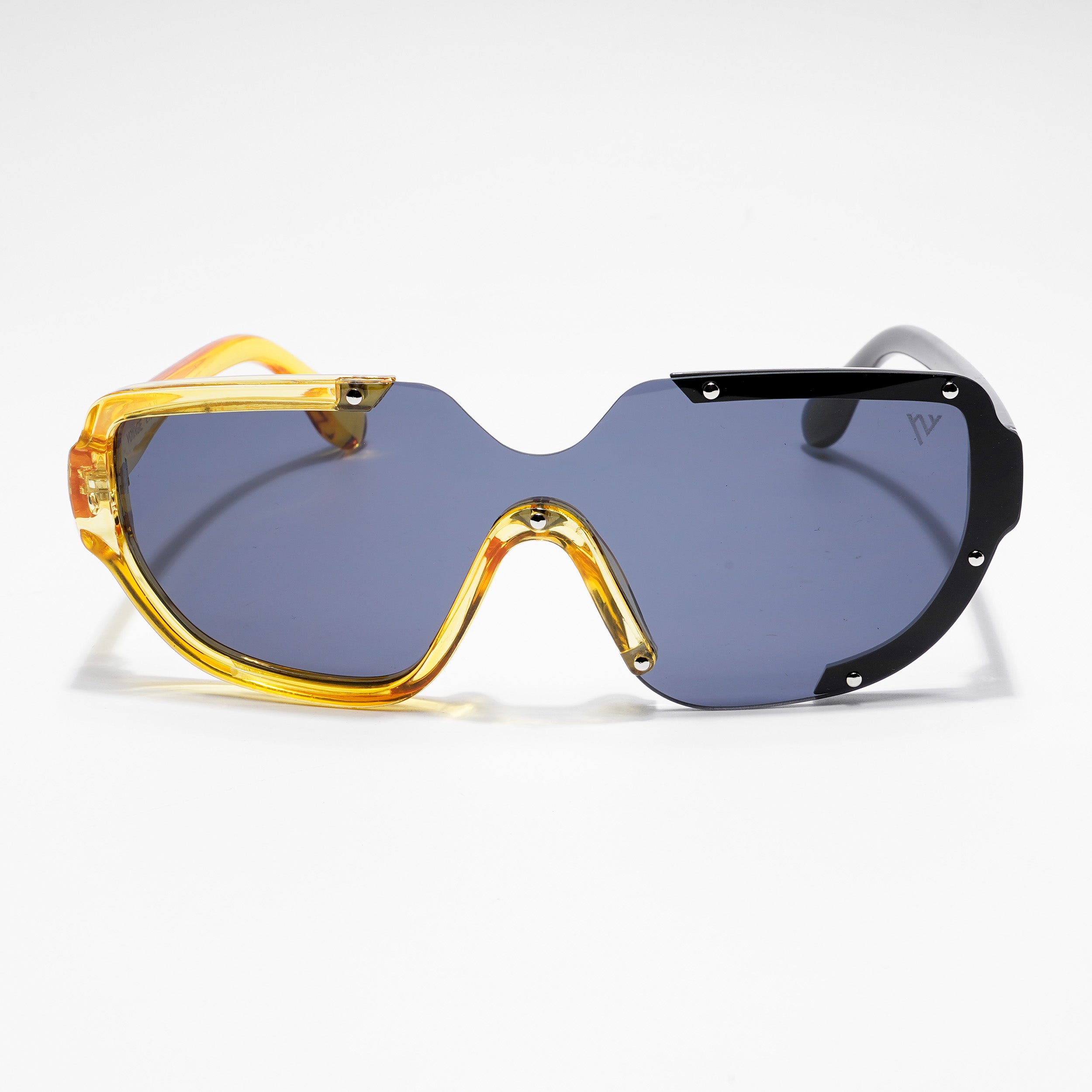 Voyage Black Wayfarer Sunglasses for Men & Women - MG4184