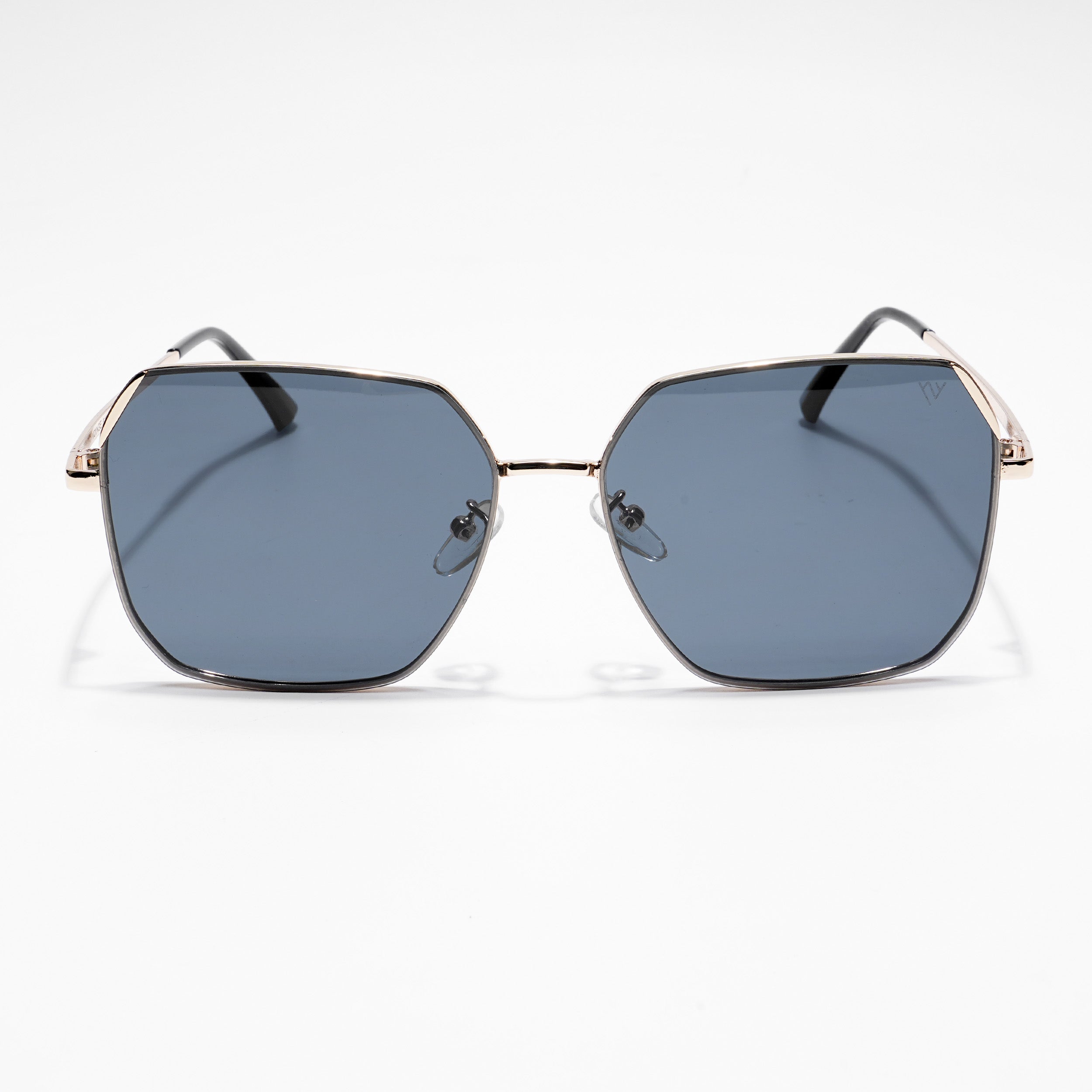 Voyage Black Square Sunglasses for Men & Women - MG4337