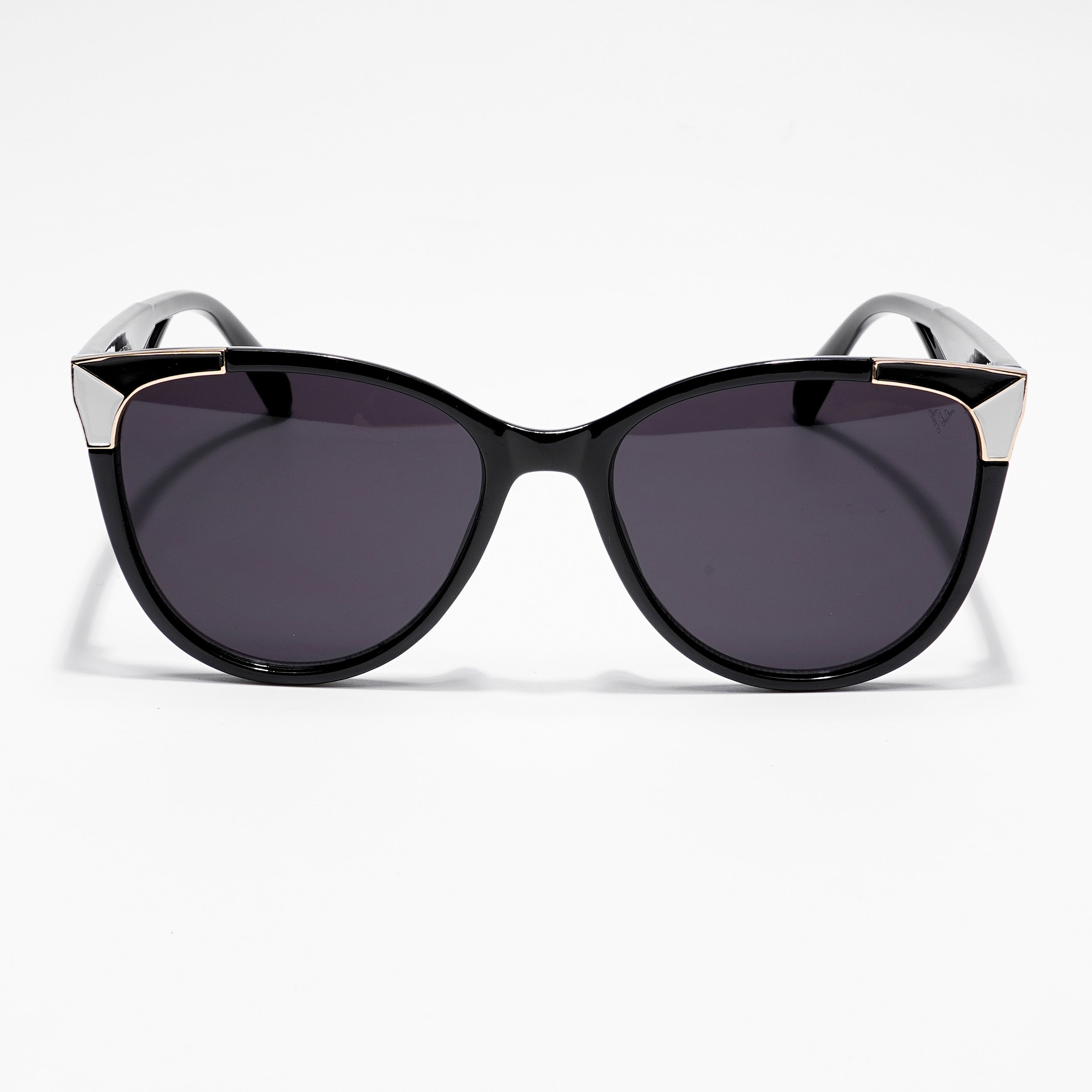 Voyage Black Cateye Sunglasses for Women - MG4228