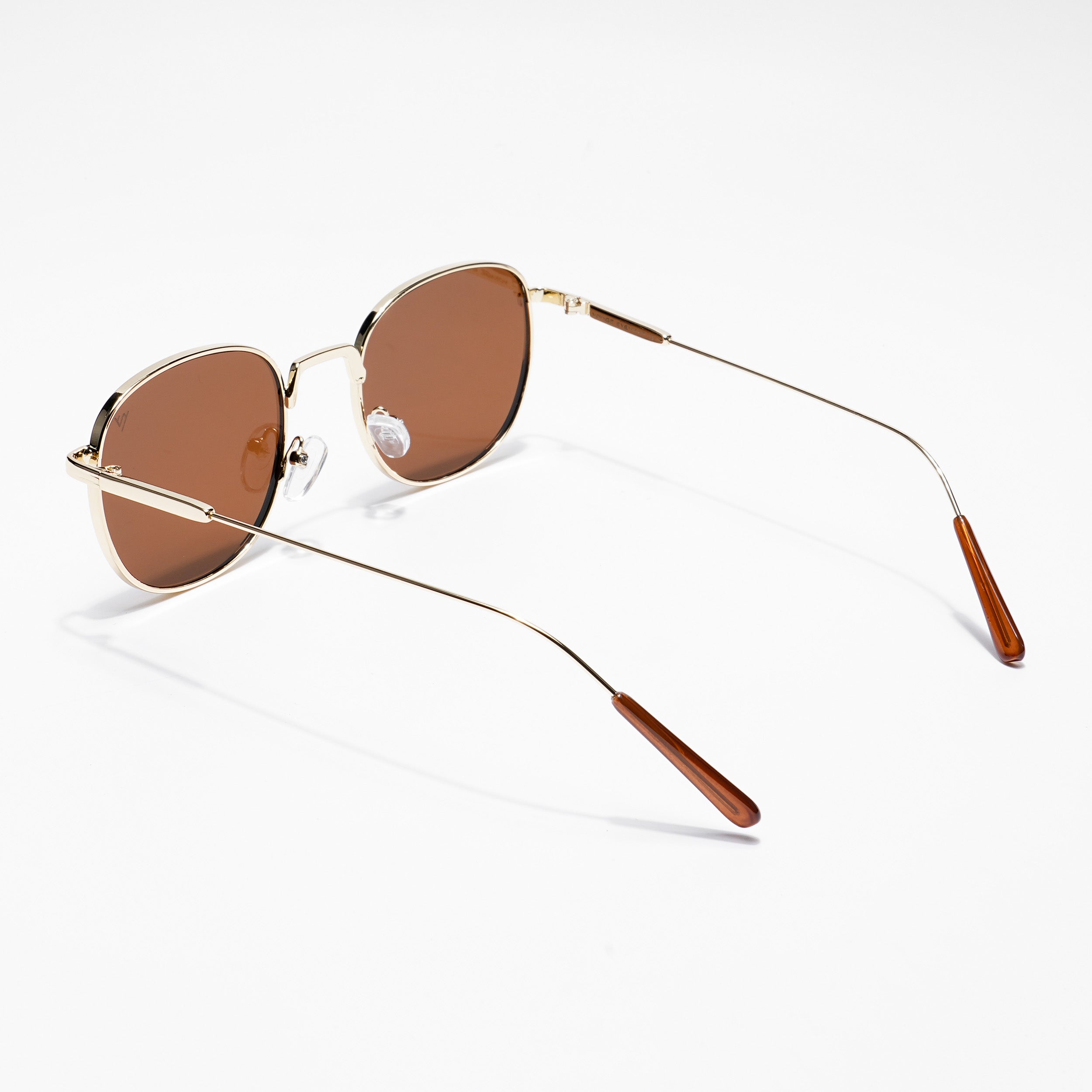 The OG | Brown-Gold Round Sunglasses MG2974