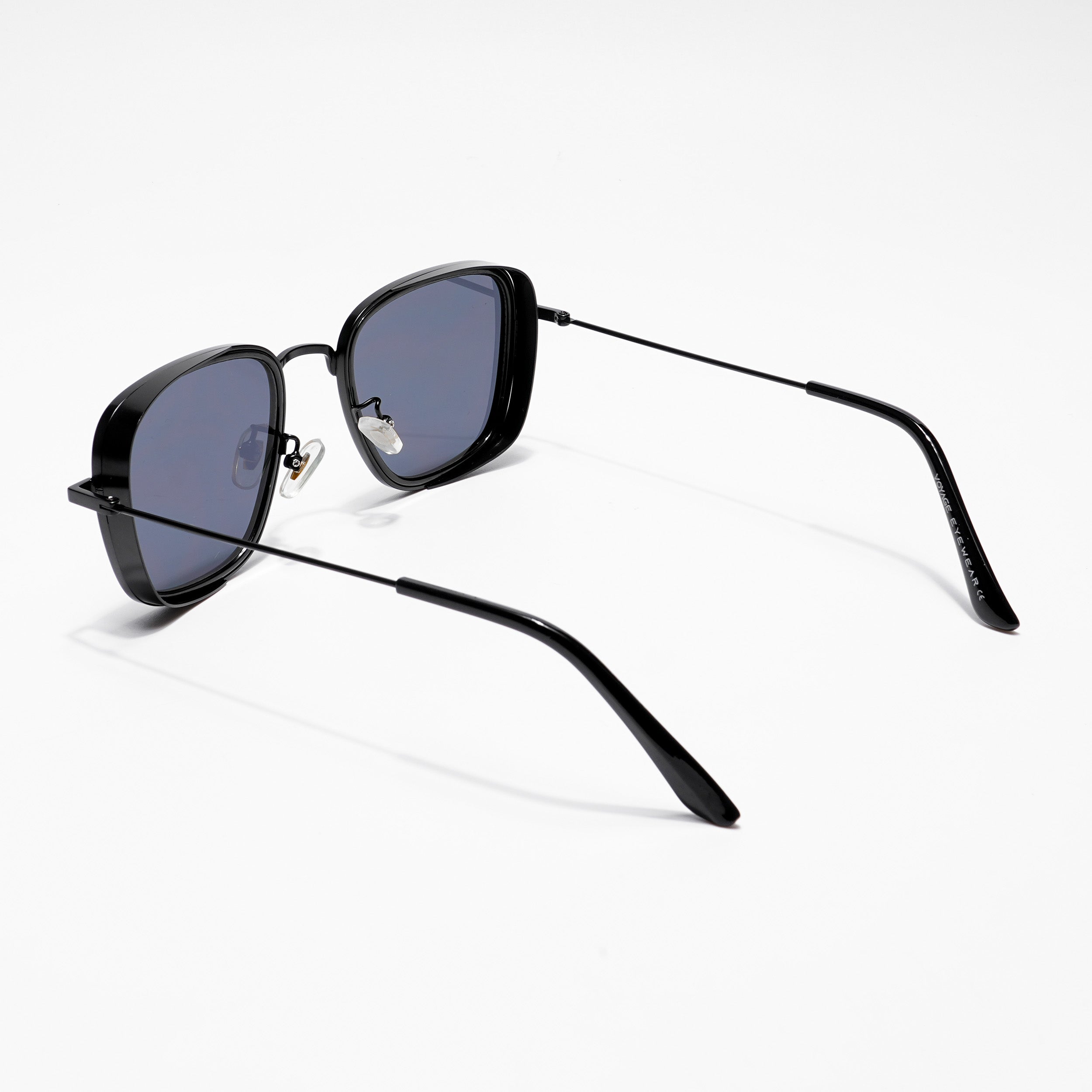 Voyage Retro Square Black Sunglasses MG2968
