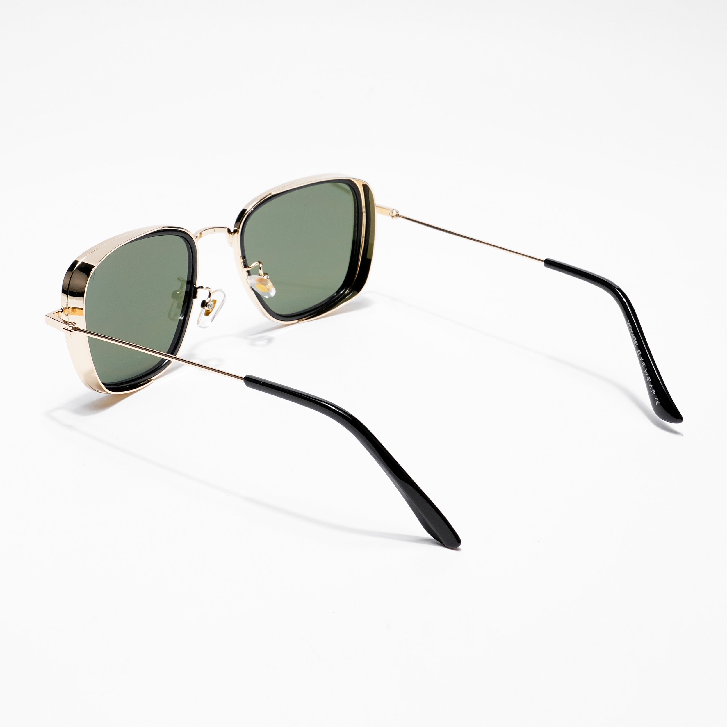 Rogue | Retro Square Green-Gold Sunglasses MG2971